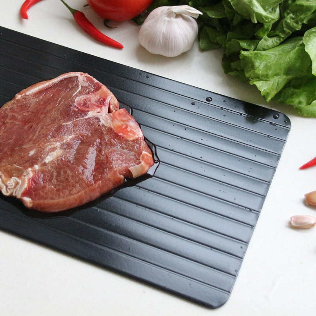 QuickThaw Pro – Rapid Defrosting Tray in Aluminum Alloy