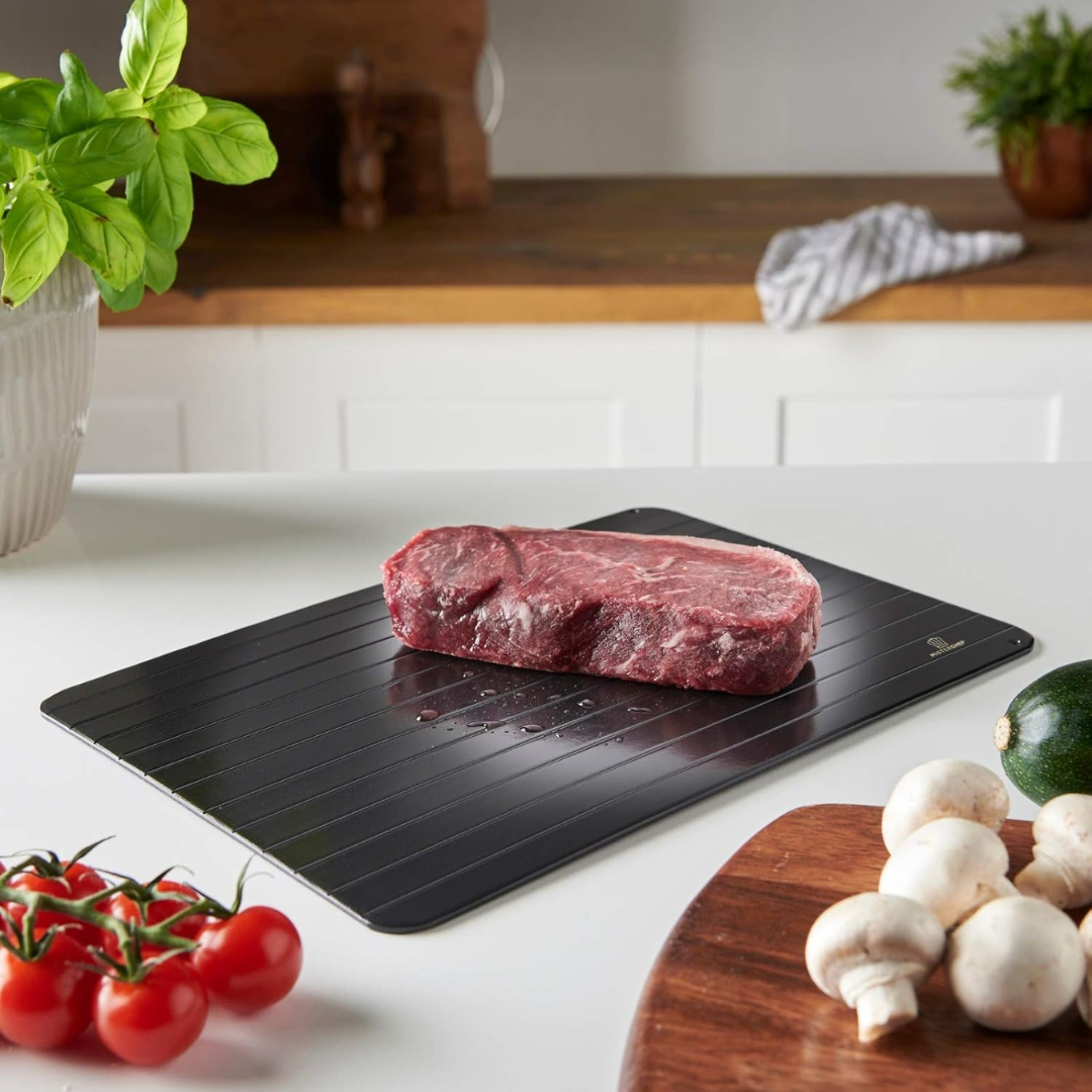 QuickThaw Pro – Rapid Defrosting Tray in Aluminum Alloy