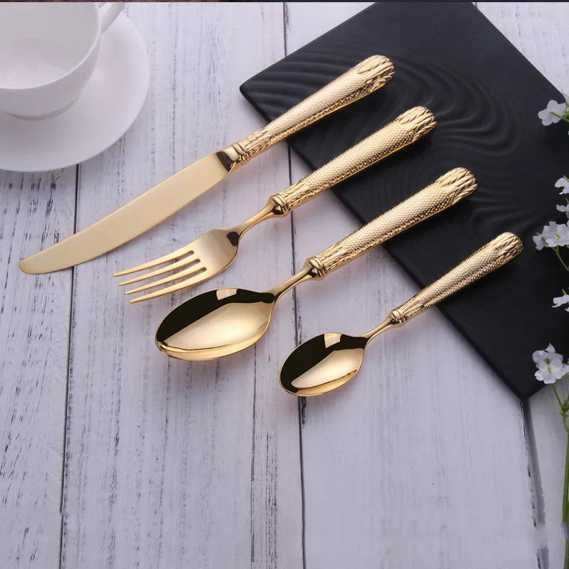 Lusso 18/10 Stainless Steel Cutlery Set