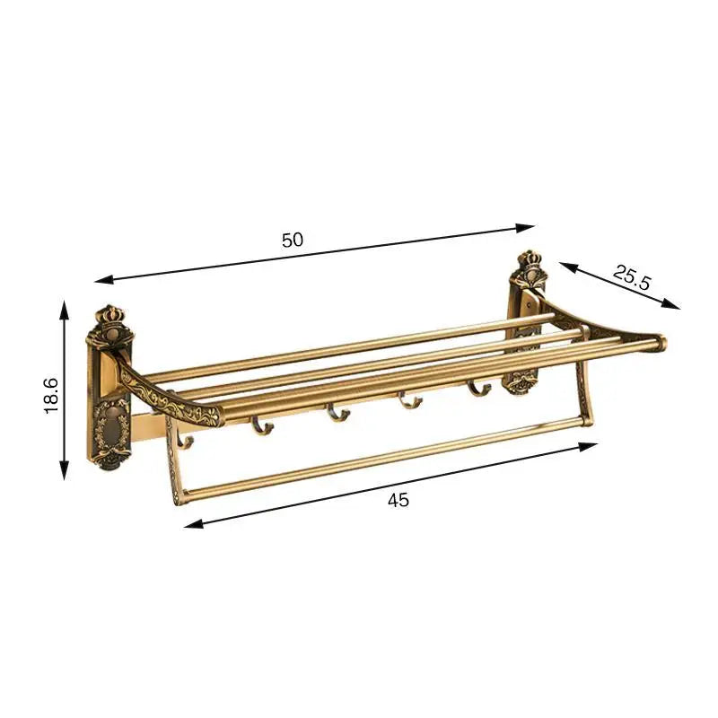 RoyalFold Antique Towel Rack
