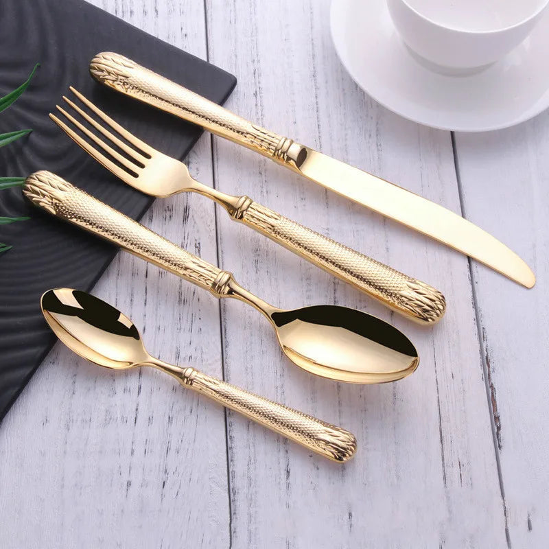Lusso 18/10 Stainless Steel Cutlery Set