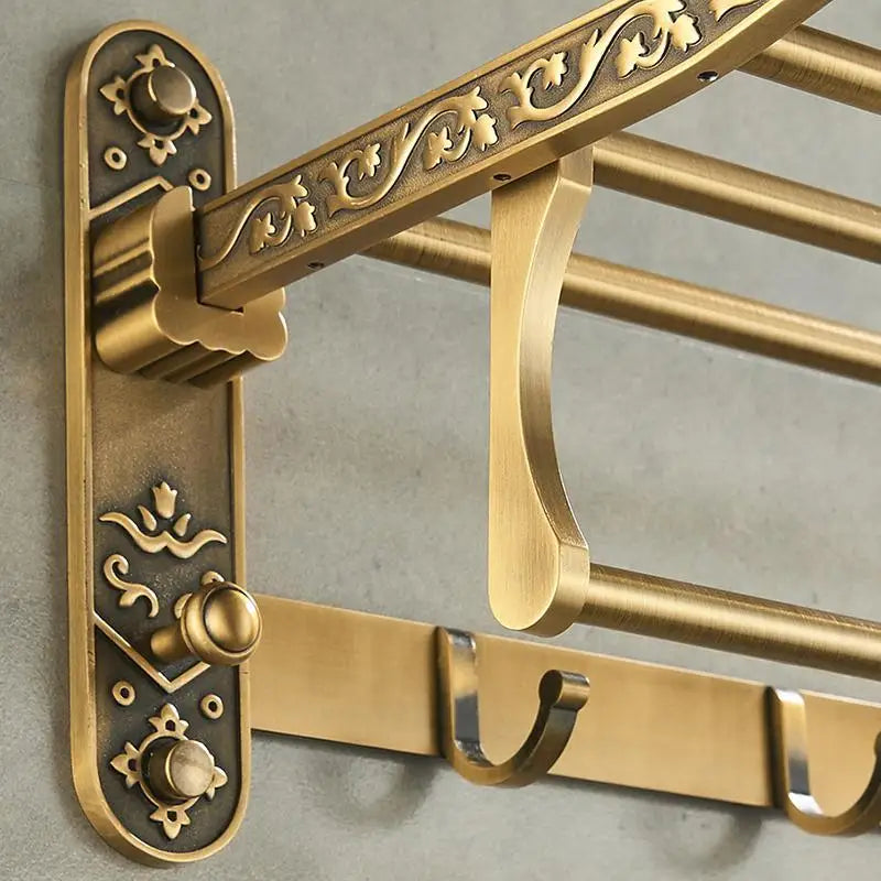 RoyalFold Antique Towel Rack