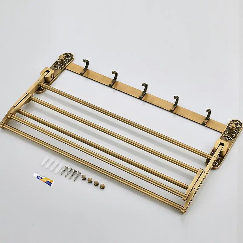 RoyalFold Antique Towel Rack