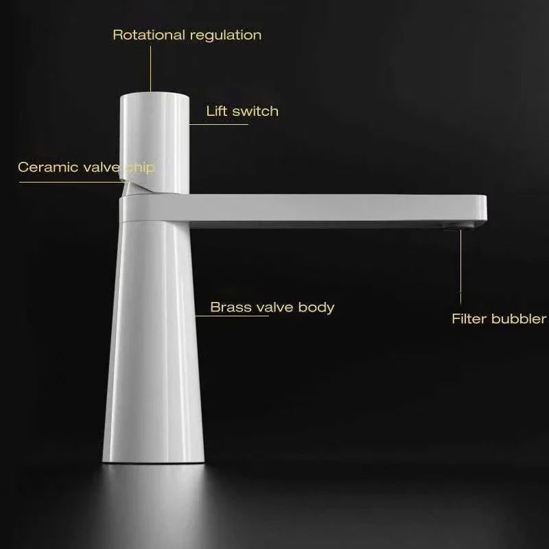 Tall Single Hole Mixer Tap for Vessel and Commercial Basins – High Spout Modern Faucet