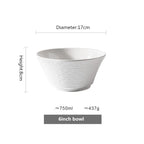 Blanc Élégant Dinner Set