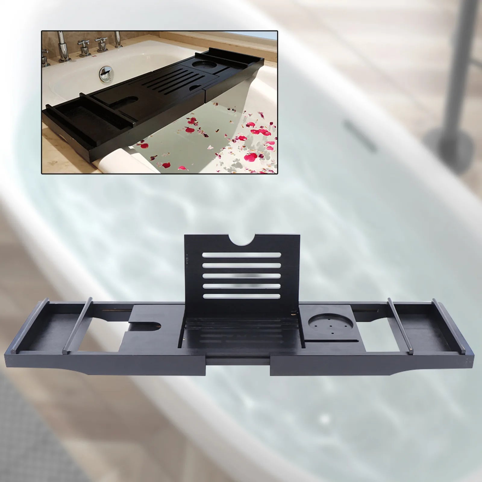 Bamboo Luxury Bath Tray