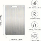 Chef’s Edge – Premium Stainless Steel Cutting Board (Single or 3-Piece Set)