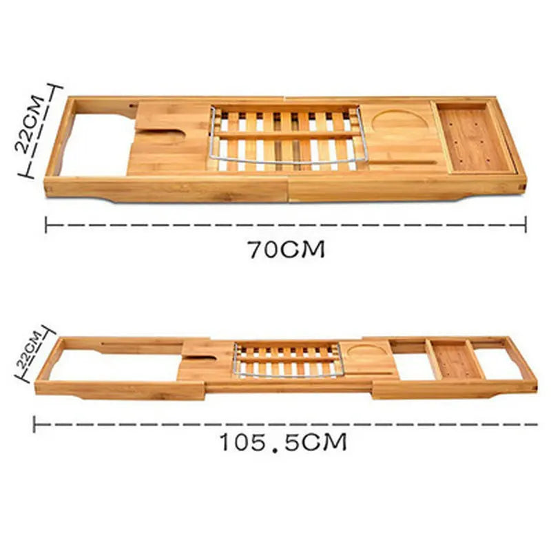 Elegance Bamboo Bath Tray