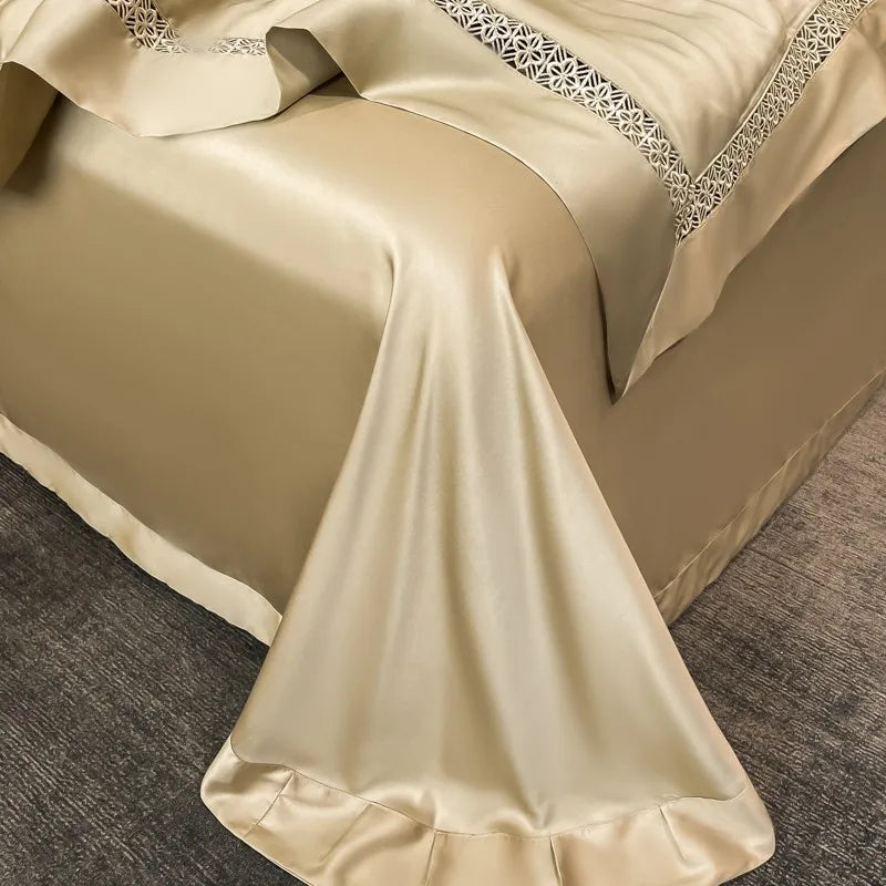 Oro Puro Bedding Set Eucalyptus Lyocell