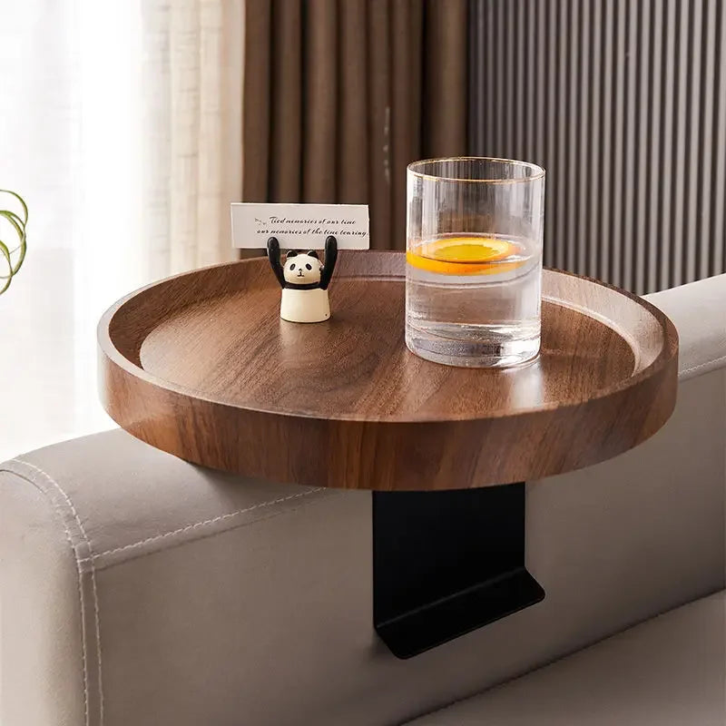 Modena Clip-On Sofa Tray - Elegant Armrest Organizer