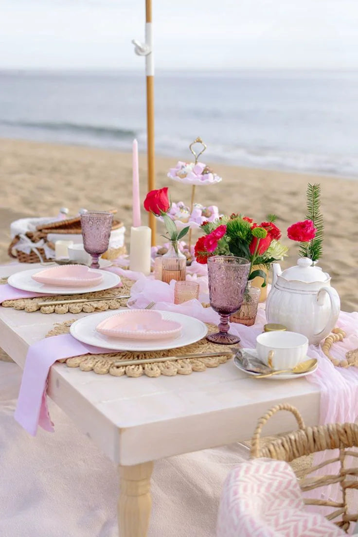 Rustic Boho Table Mats – Natural Woven Rattan Placemats