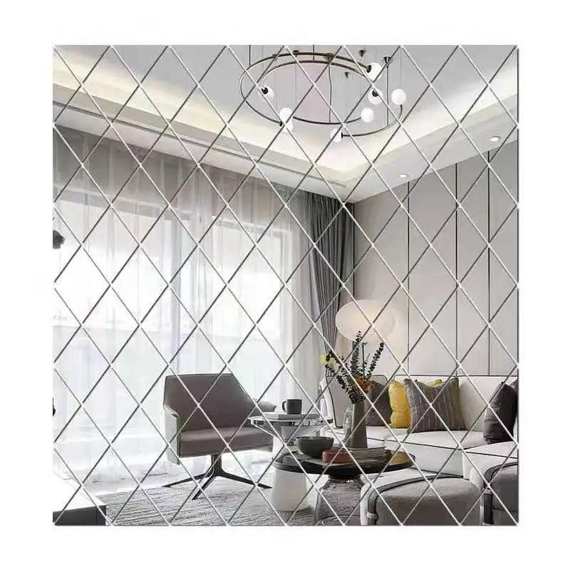 Diamond Illusion – 3D Acrylic Mirror Stickers