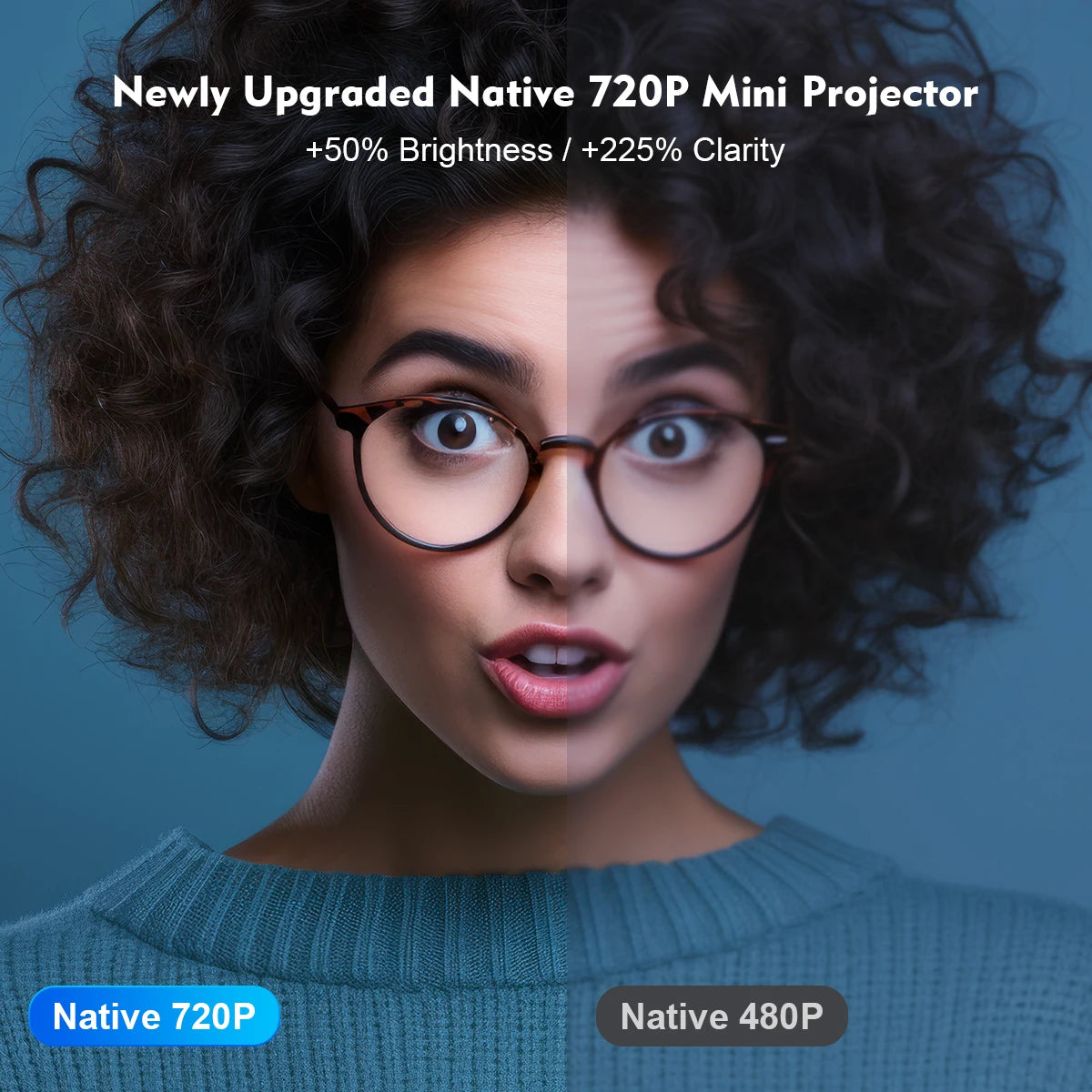 New 2025 Magcubic+ 4K Smart Projector