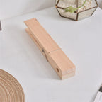 Jumbo Wooden Towel Clips – Set of 2 with Nano Adhesives | Wall-Mounted Organizer