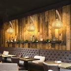BambooLumi Lantern Wall Lamp