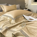 Oro Puro Bedding Set Eucalyptus Lyocell
