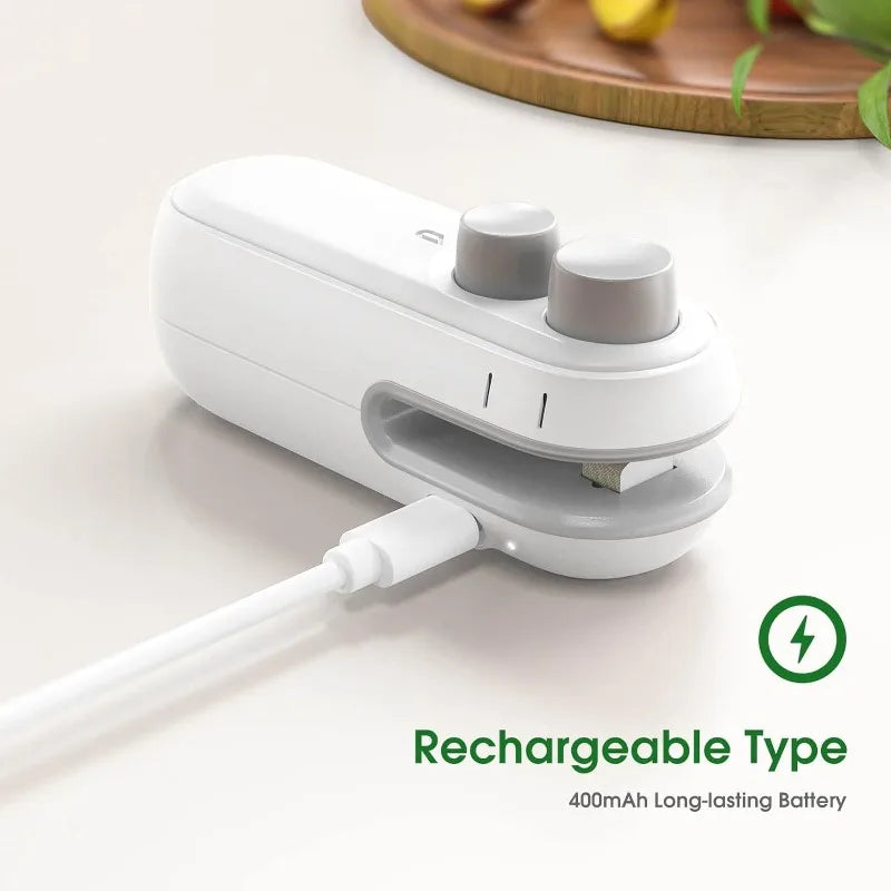ZipLock Pro: Portable Heat and Vacuum Sealer