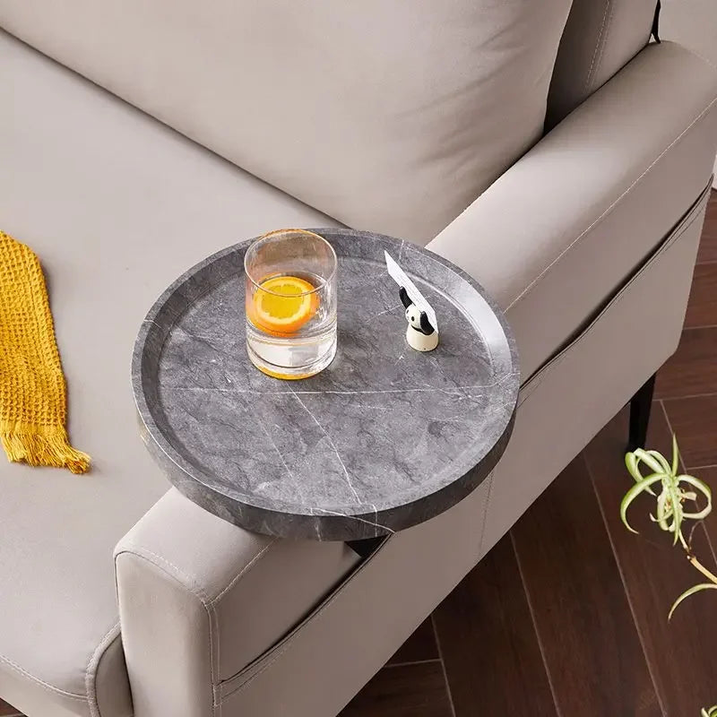 Modena Clip-On Sofa Tray - Elegant Armrest Organizer
