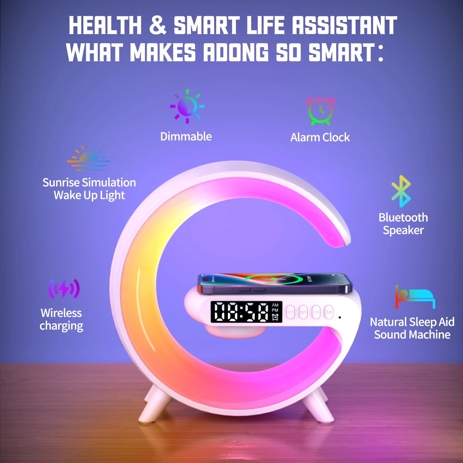 G Light LED Wake-Up Lamp