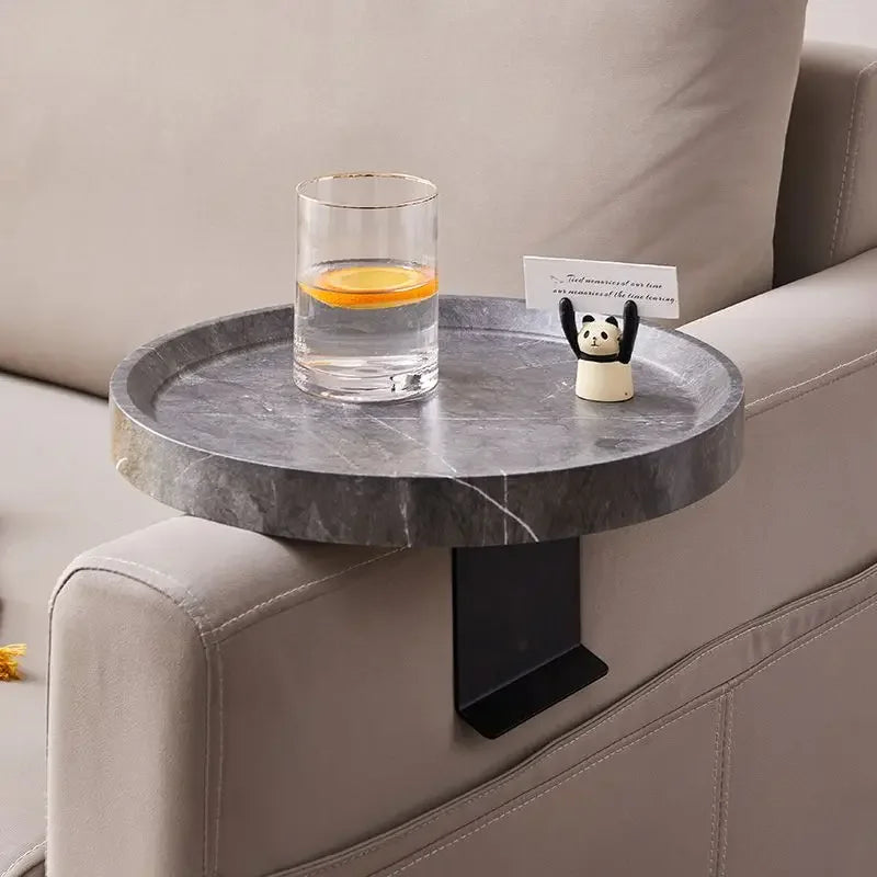 Modena Clip-On Sofa Tray - Elegant Armrest Organizer