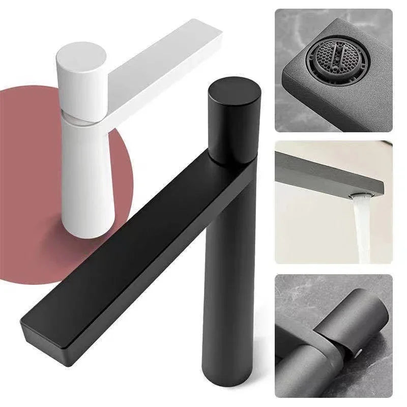 Tall Single Hole Mixer Tap for Vessel and Commercial Basins – High Spout Modern Faucet