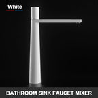 Tall Single Hole Mixer Tap for Vessel and Commercial Basins – High Spout Modern Faucet