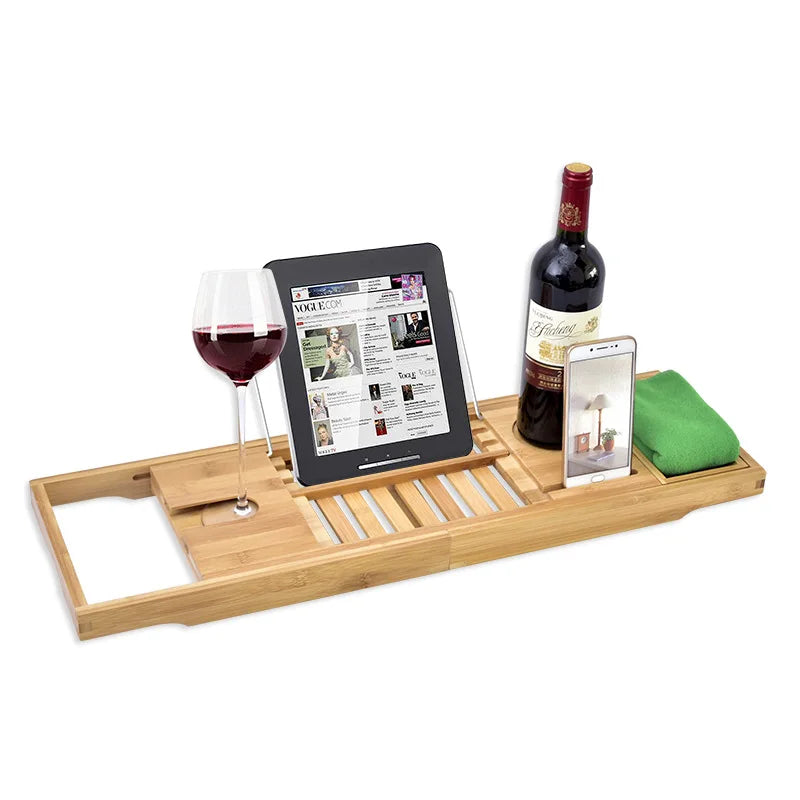 Elegance Bamboo Bath Tray