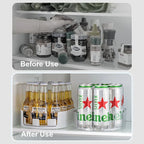 360° Rotating Lazy Susan Organizer – Clear Acrylic Turntable Storage Tray for Kitchen & Home