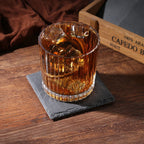 Pietra Nera – Reusable Natural Slate Coasters (Set of 4–12)
