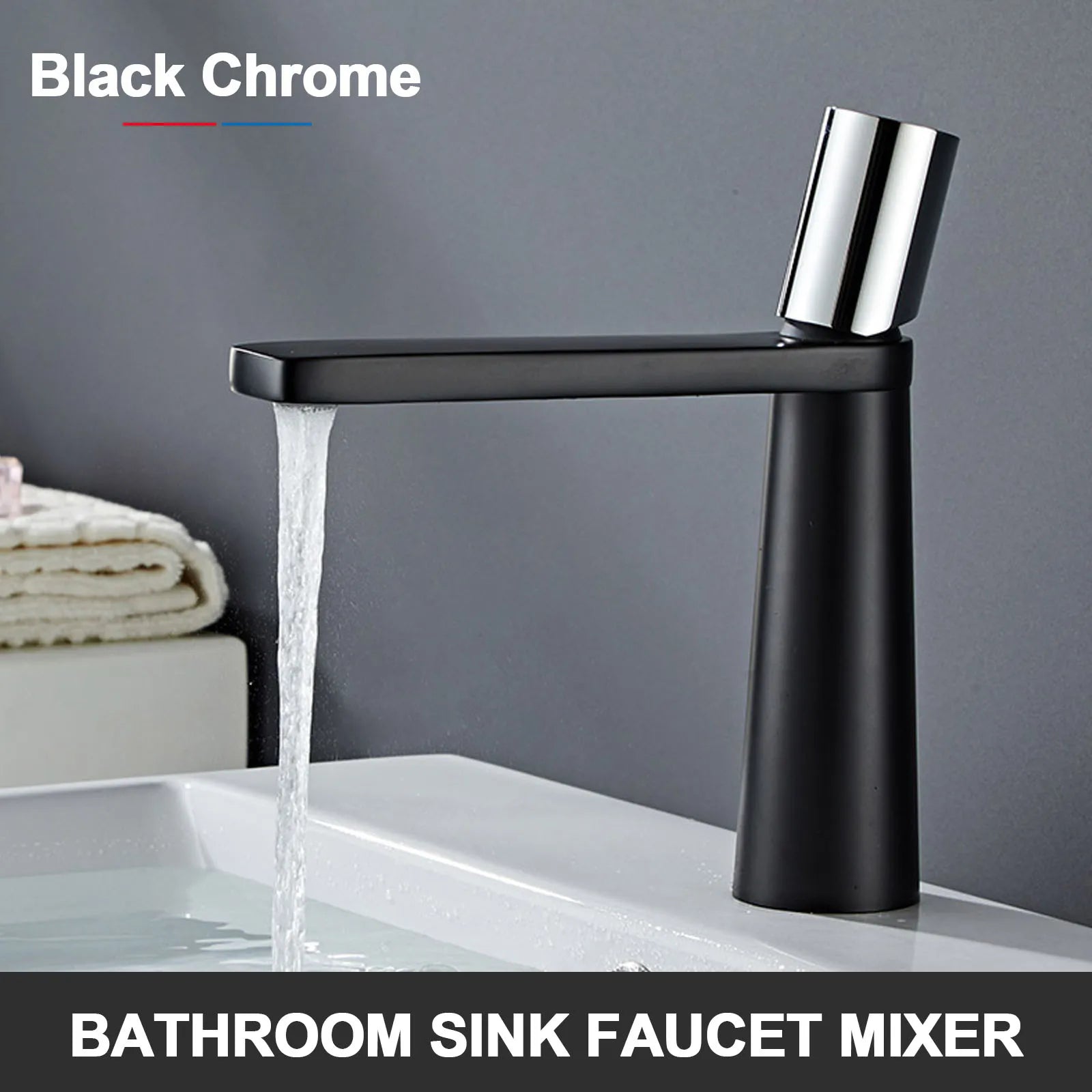 Tall Single Hole Mixer Tap for Vessel and Commercial Basins – High Spout Modern Faucet