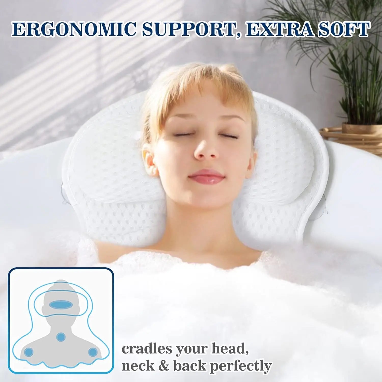 LuxRest Bath Cushion