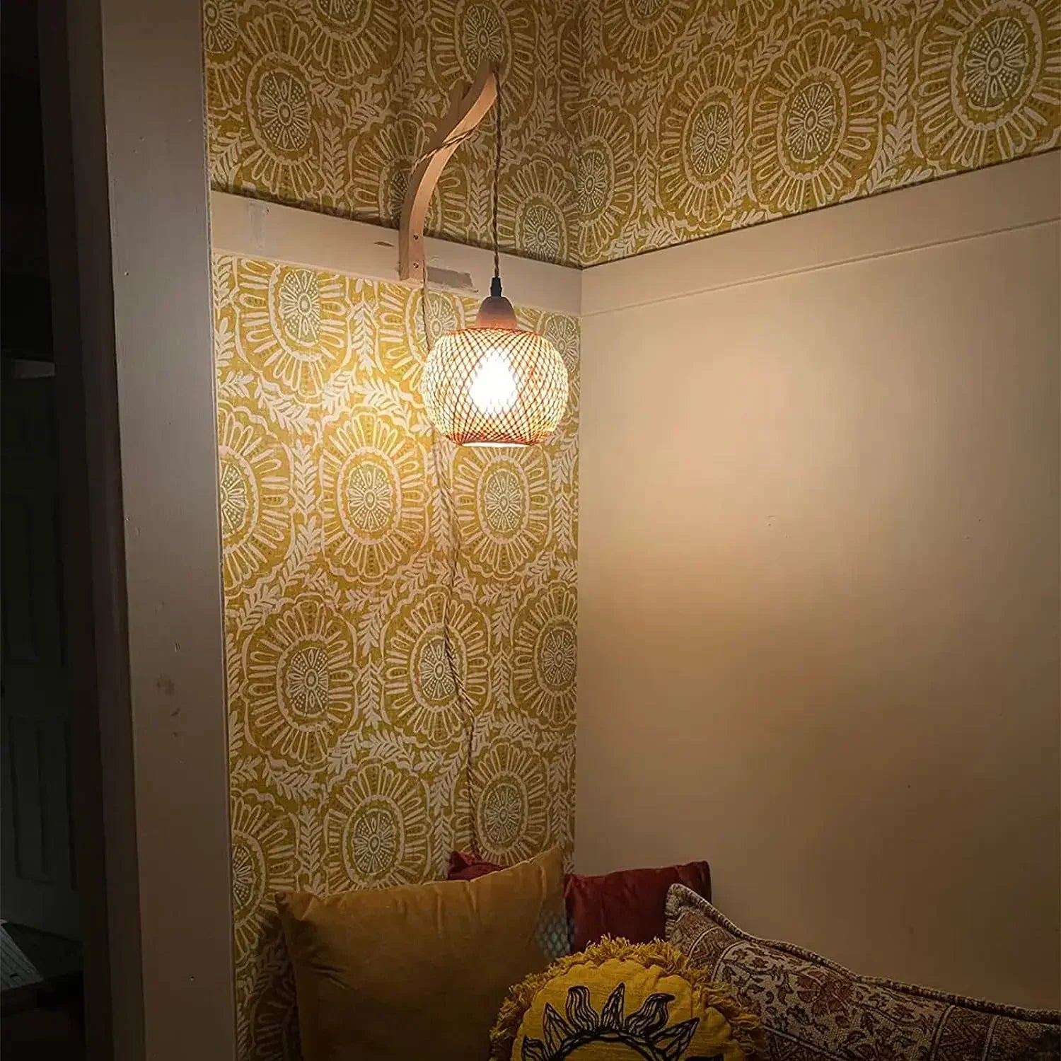 BambooLumi Lantern Wall Lamp