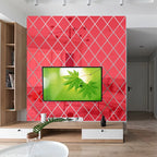 Diamond Illusion – 3D Acrylic Mirror Stickers
