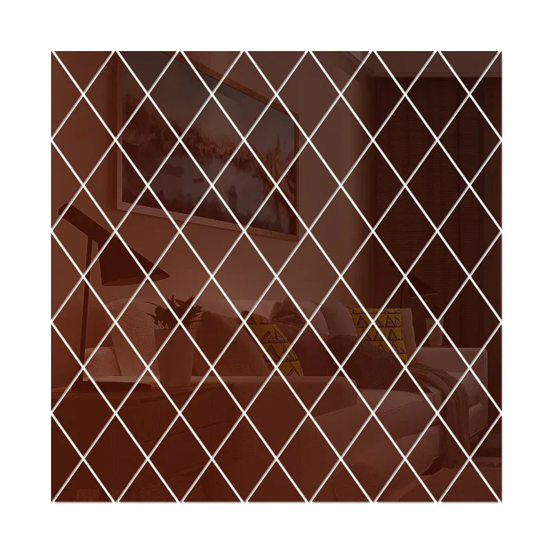 Diamond Illusion – 3D Acrylic Mirror Stickers