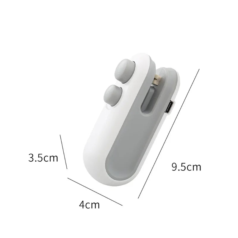 ZipLock Pro: Portable Heat and Vacuum Sealer