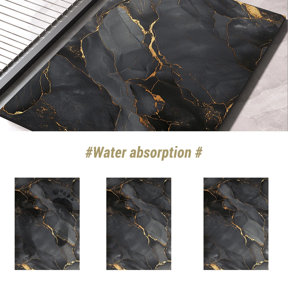 Diatomaceous Earth Anti-Slip Bath Mat