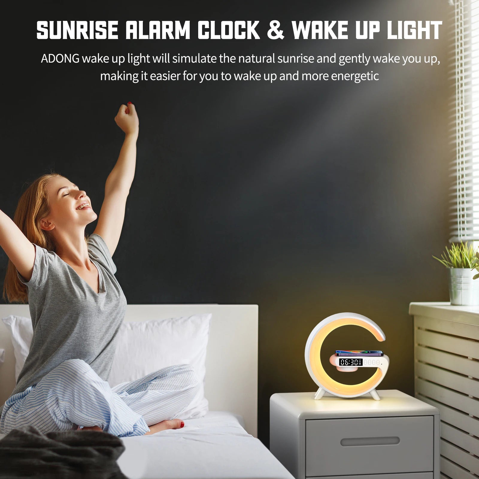 G Light LED Wake-Up Lamp