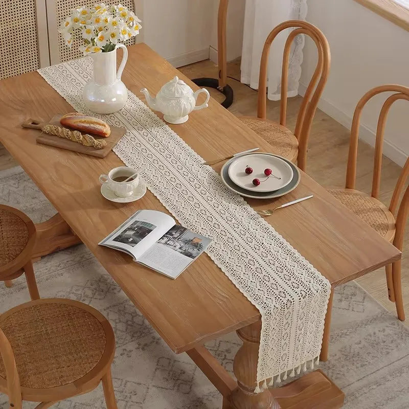Artisan Crochet Table Runner – 24x180cm