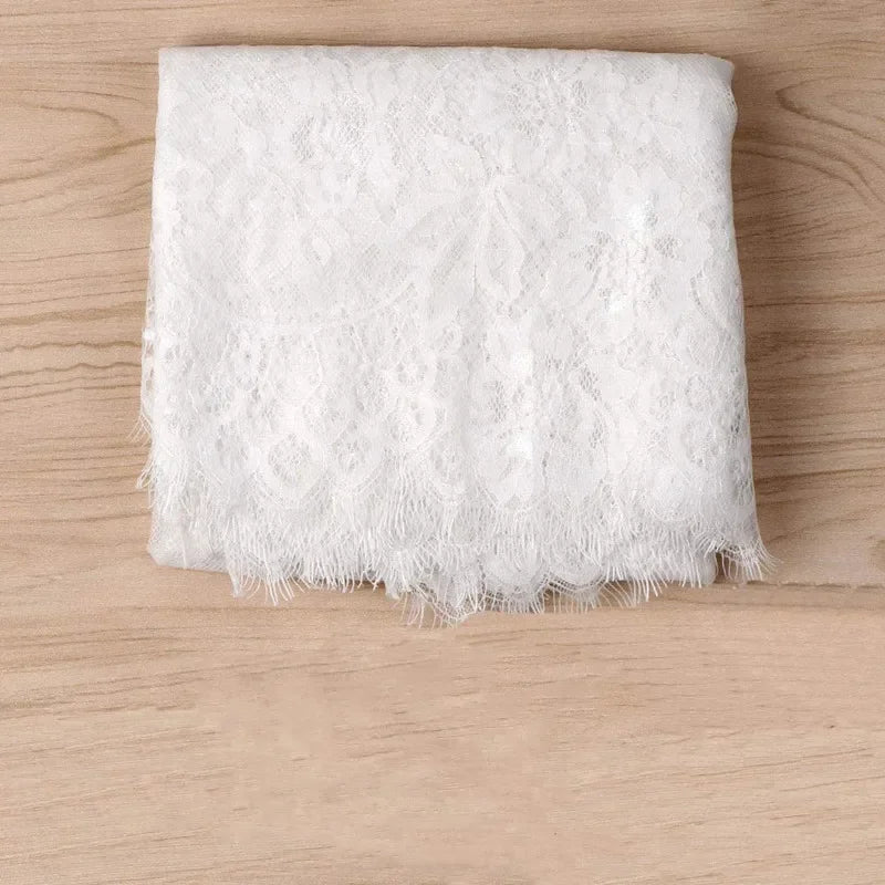 Celeste Bloom Lace Table Runner – 10ft Elegance