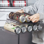ChillRoll – Rolling Beverage Can Organizer for Fridge & Pantry