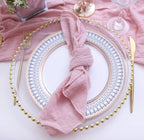 Autumn Haze – Gauze Cotton Dinner Napkins (Set of 4)