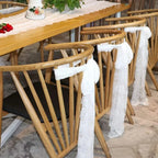 Celeste Bloom Lace Table Runner – 10ft Elegance