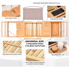 Elegance Bamboo Bath Tray