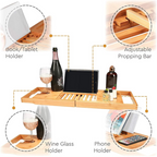 Elegance Bamboo Bath Tray