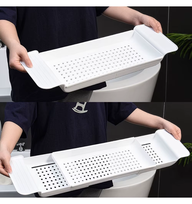AquaFlex Expandable Bath Shelf