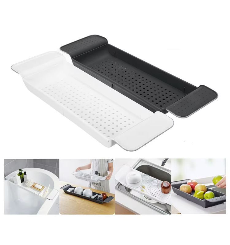 AquaFlex Expandable Bath Shelf