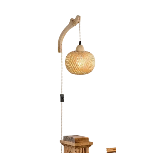 BambooLumi Lantern Wall Lamp